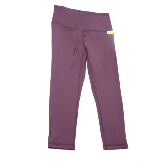 Zella Studio Lite High Waist Capri Crop Leggings Brown Small 4-6 NEW - Picture 5 of 8